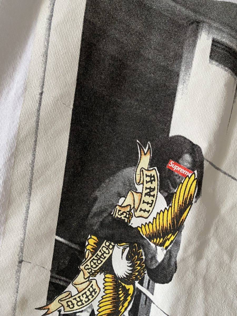 【匿名配送料込】Supreme x ANTIHERO Tシャツ ホワイト Mサイズの画像3