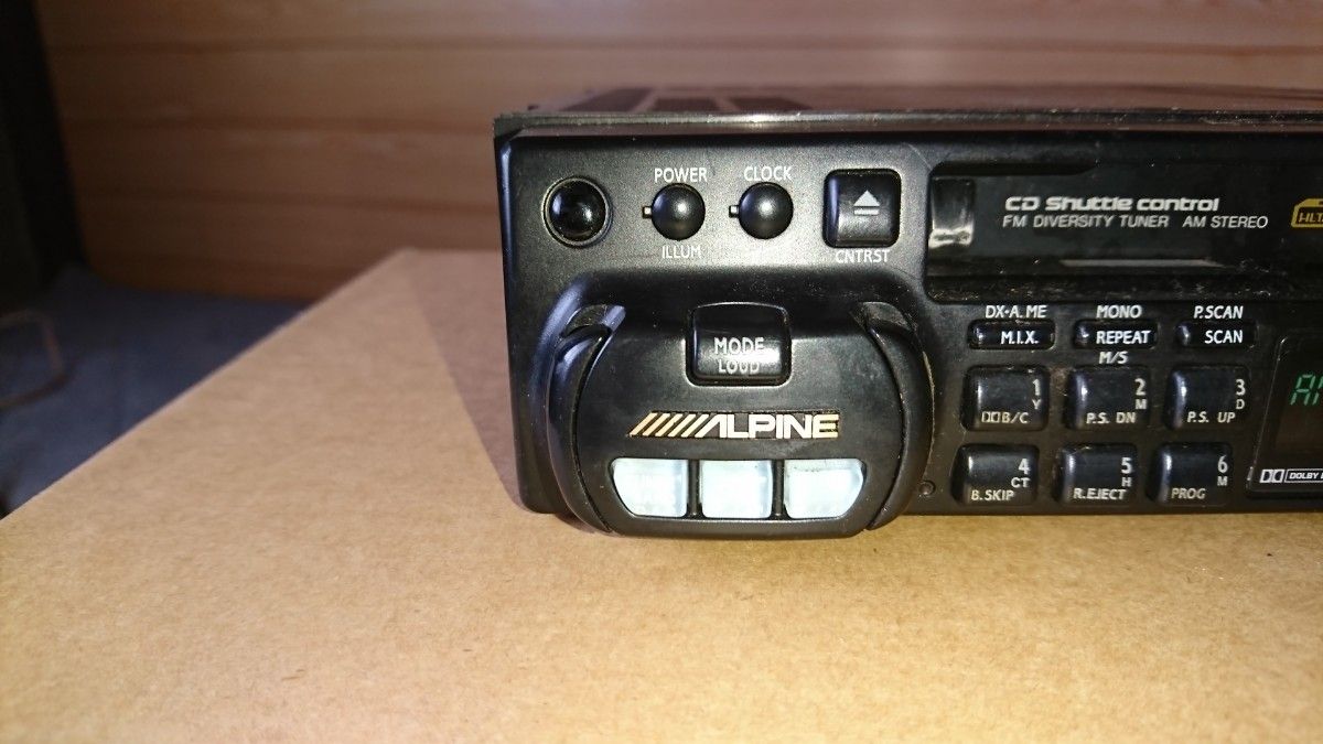最終価格ですので お早めに ALPINE カセットデッキ TDA7638j 最終価格ですので お早めに ALPINE カセットデッキ TDA7638j