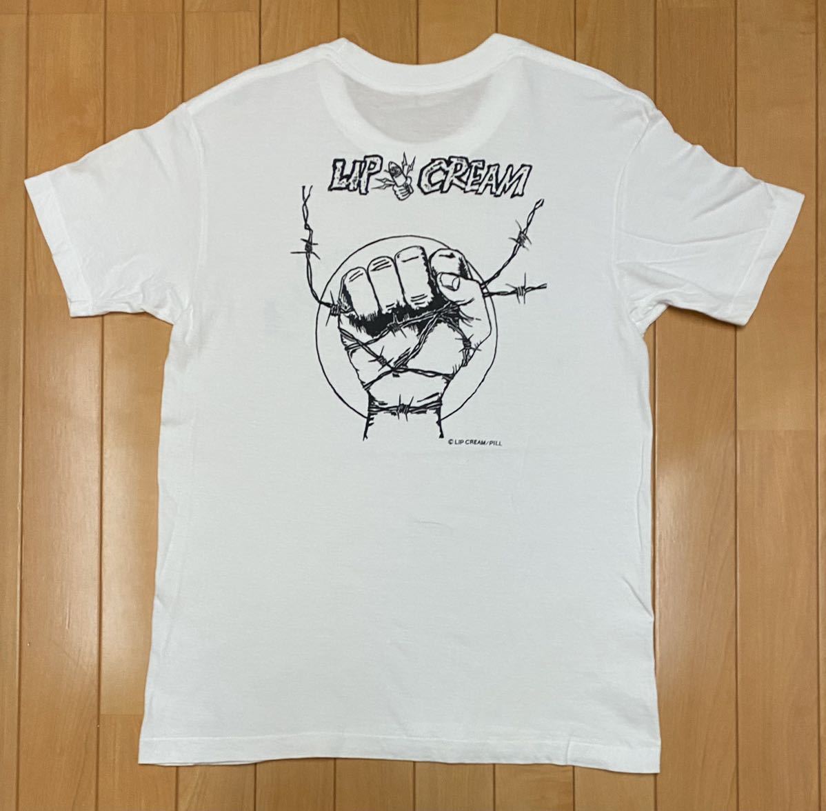 Lip Cream Ｔシャツ ジャパコア Gauze Slang Judgement Bastard Death Side Nightmare Forward 鉄アレイ GISM 鐵鎚 愚鈍 Meaning Brahmanの画像3