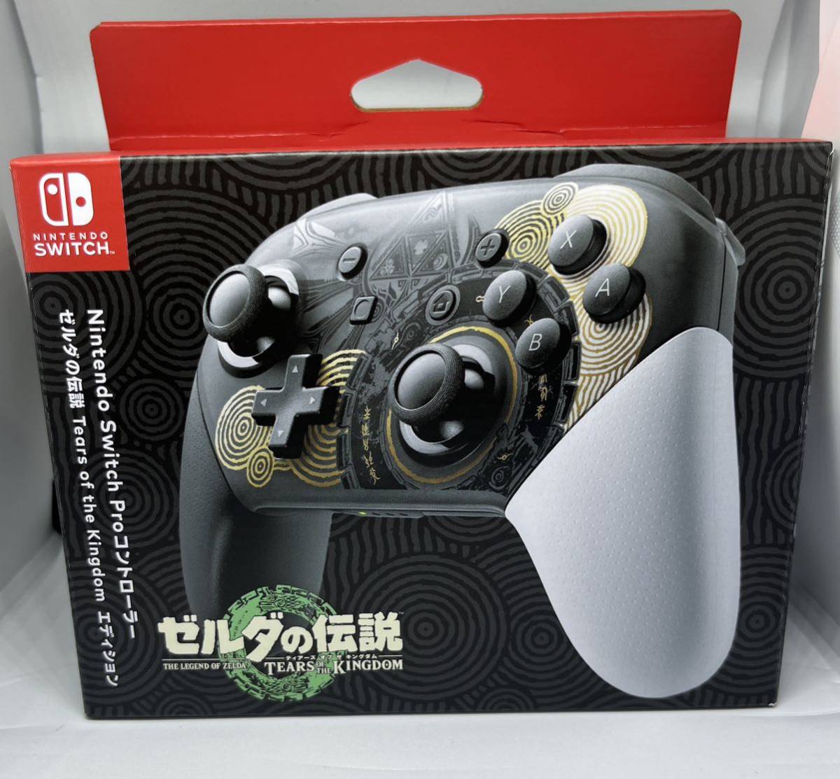 Nintendo Switch Proコントローラー ゼルダの伝説 ティアーズ オブ ザ