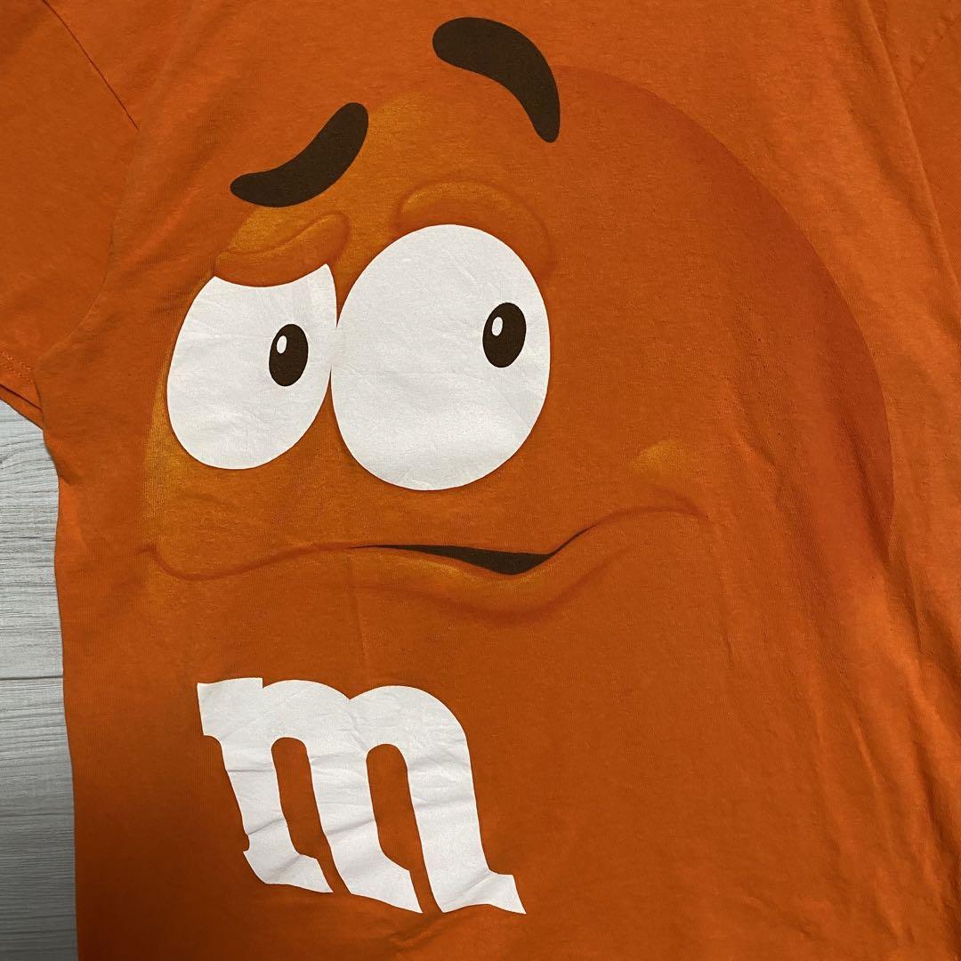 【入手困難】M&M's エムアンドエムズ　Tシャツ　2キャラ企業　ゆったり　ビッグプリント　キャラクター　一点物　レア　半袖　海外　輸入_画像5