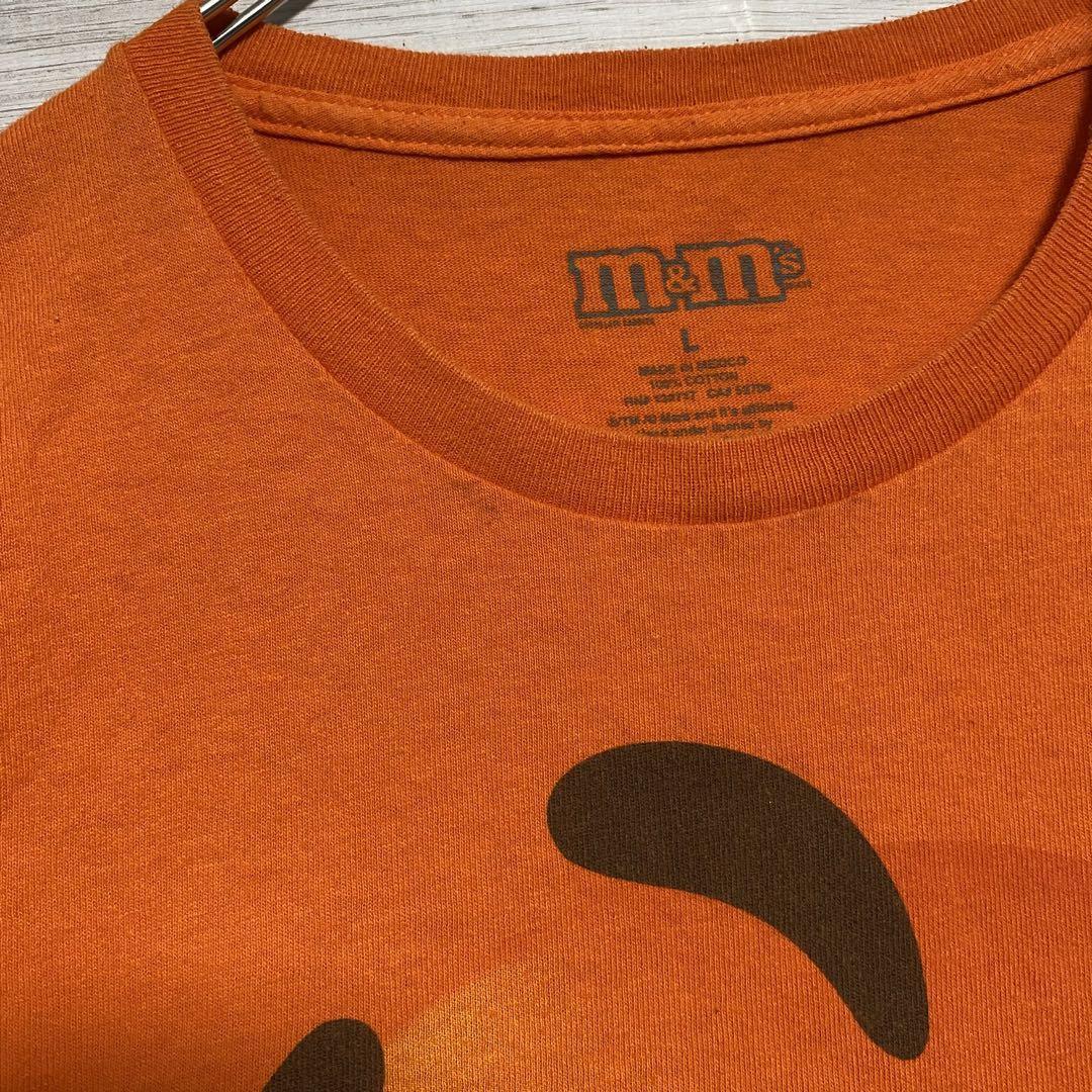 【入手困難】M&M's エムアンドエムズ　Tシャツ　2キャラ企業　ゆったり　ビッグプリント　キャラクター　一点物　レア　半袖　海外　輸入_画像7