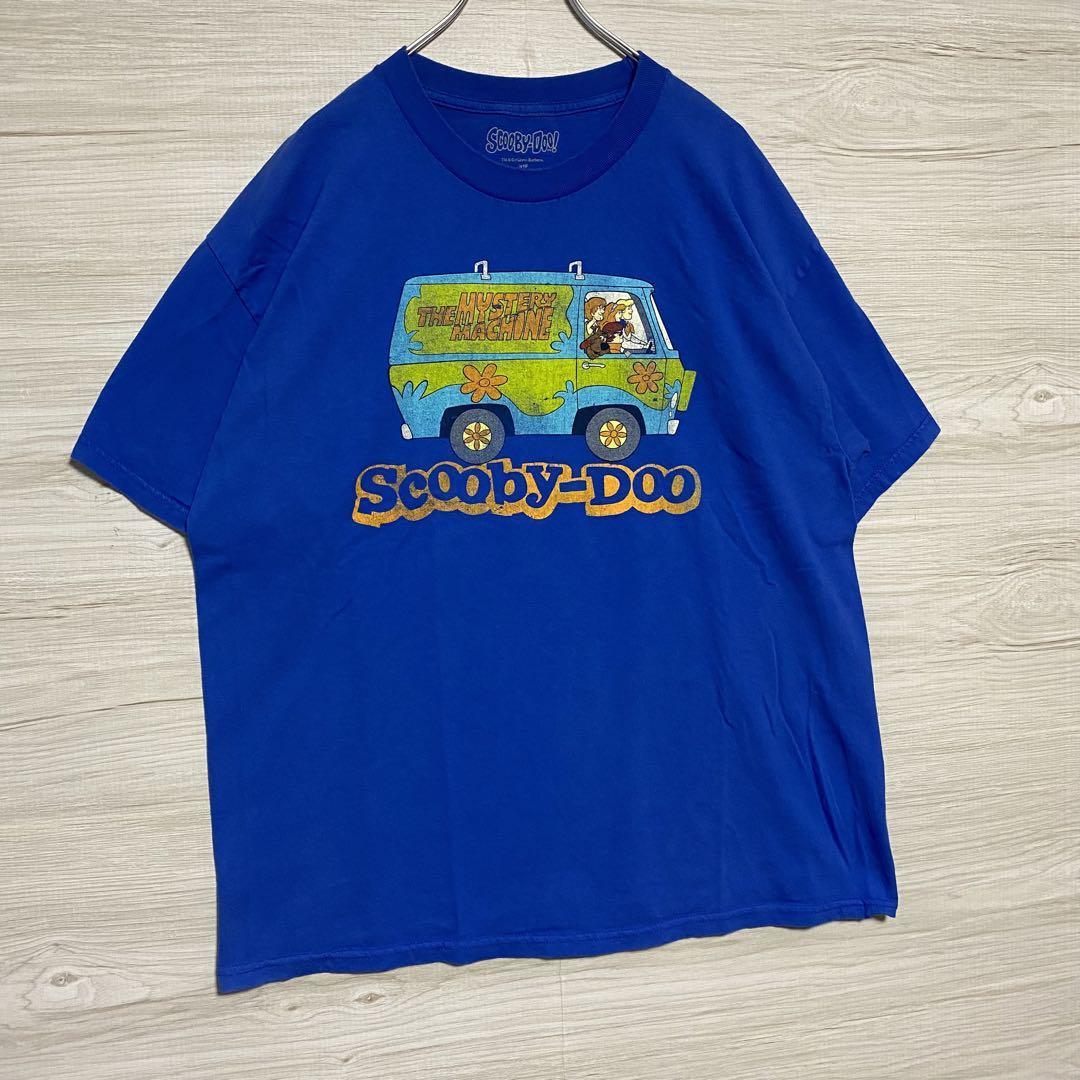 【入手困難】SCOOBY DOO！ スクービードゥー　Tシャツ　XLサイズ　ゆったり　キャラクター　一点物　レア　半袖　アニメ　映画　海外　輸入_画像4