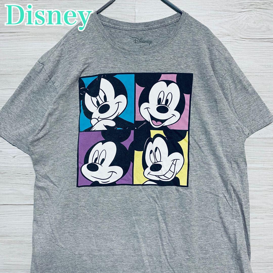 【入手困難】Disney ディズニー　ミッキー　Tシャツ　XLサイズ 海外　一点物　キャラクター　ゆったり　オーバーサイズ　ディズニーランド