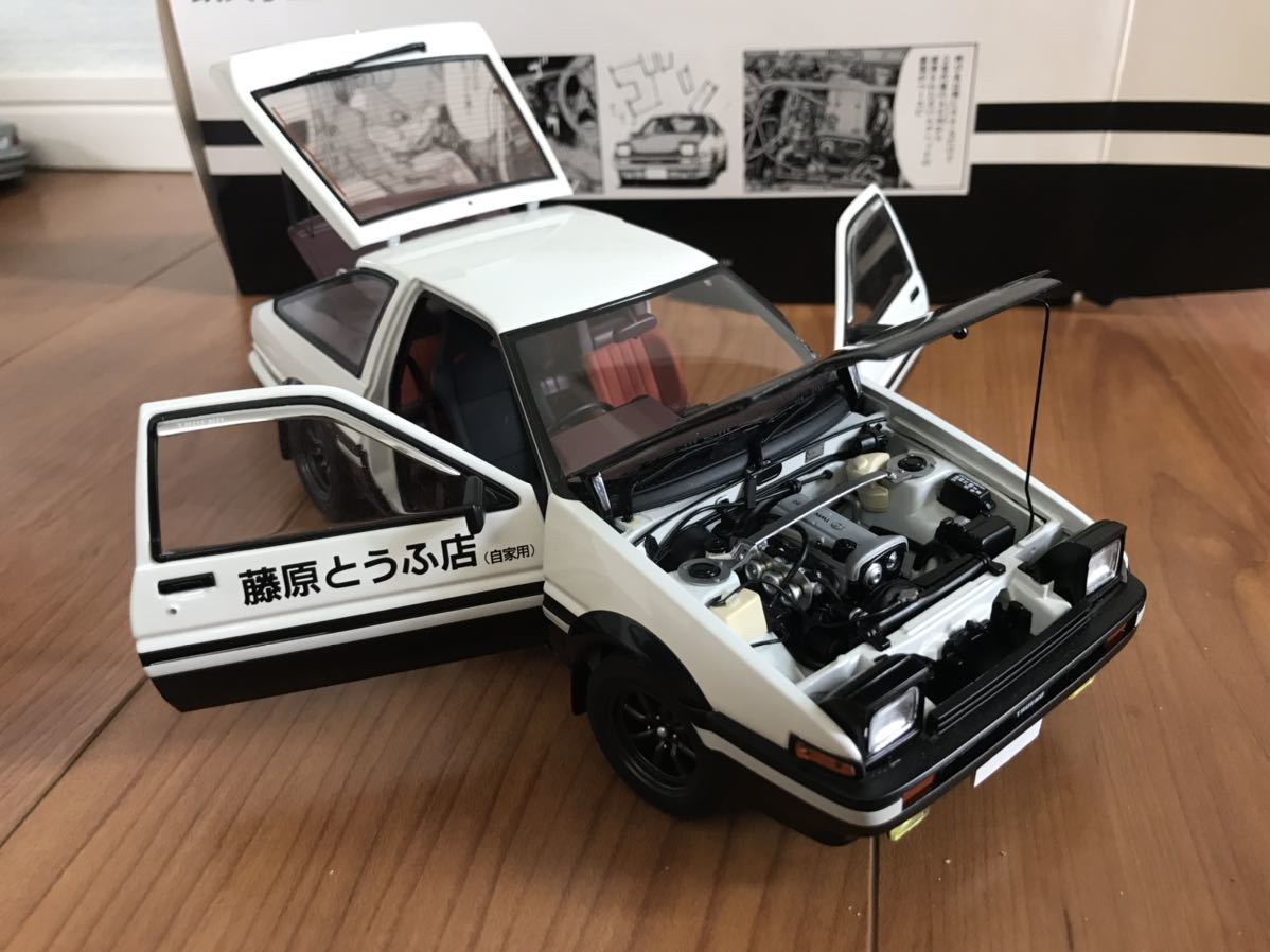 1/18 オートアート AutoArt トヨタ スプリンタートレノ AE86 Initial D