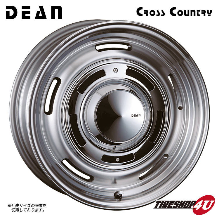 4本セット CRIMSON クリムソン DEAN CROSSCOUNTRY グレー 16x6.5J 5/114.3 5/127 15/32 MONSTA MUDWARRIOR M/T 215/70R16 ホワイトレター_画像2