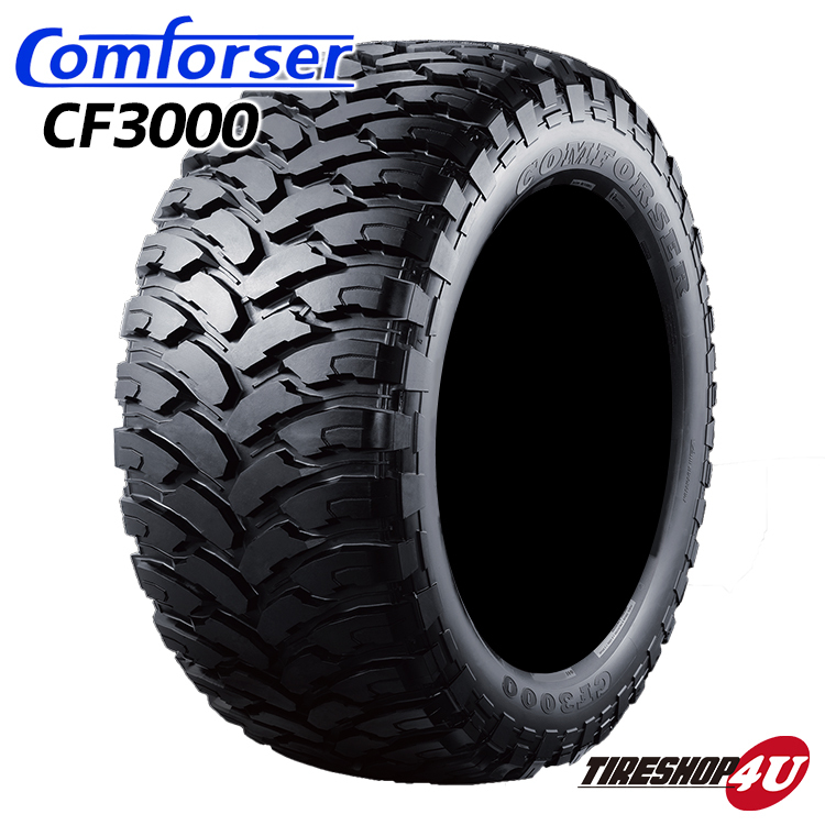 4本セット クリムソン DEAN CROSSCOUNTRY グレー 17x8.0J 6/139.7 +20 COMFORSER CF3000 M/T 265/65R17 ハイラックス_画像4