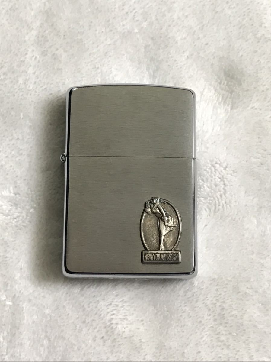 ZIPPO ジッポ ジッポーライター オイルライター ウィンディ windy ジッポー WINDY New York Design 1995年製 未使用品_画像1