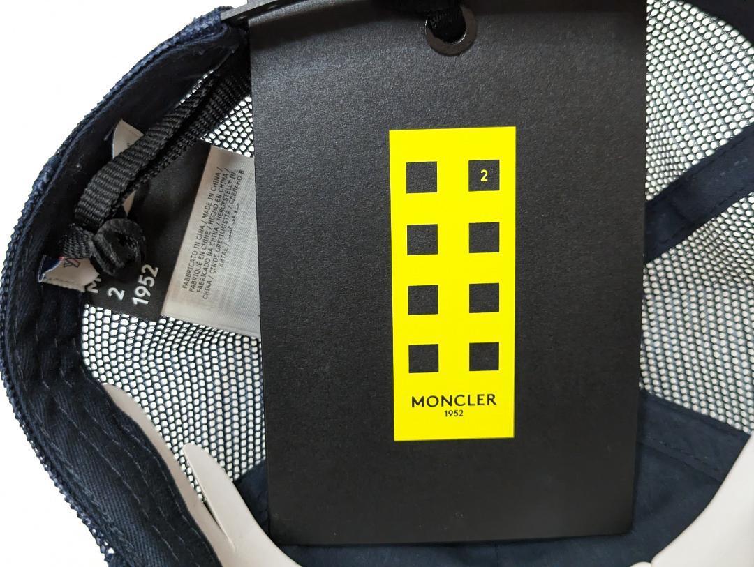新品 2 MONCLER 1952 GENIUS モンクレール ジーニアス キャップ