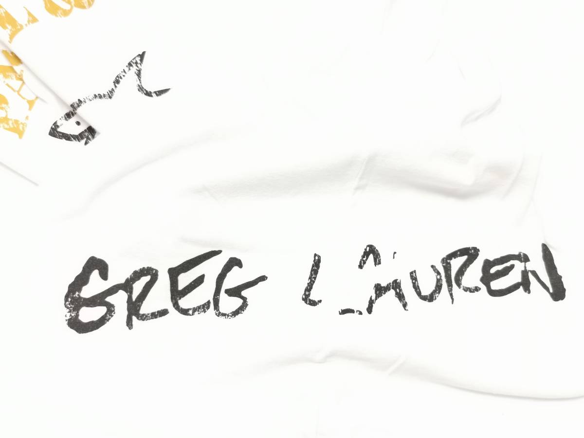 新品 GREG LAUREN グレッグローレン PAUL & SHARK ポールアンドシャーク Tシャツ Lサイズ メンズ コラボ シャツ ラルフローレン パーカー_画像4