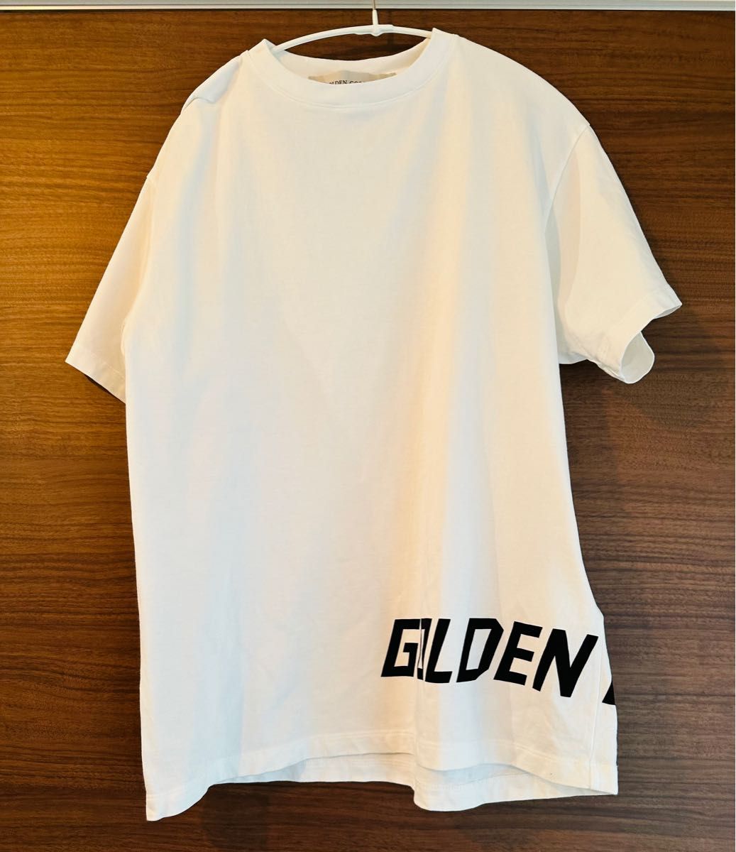 Deuxieme Classe    GOLDEN GOOSE（ゴールデン・グース）ロゴ　Tシャツ