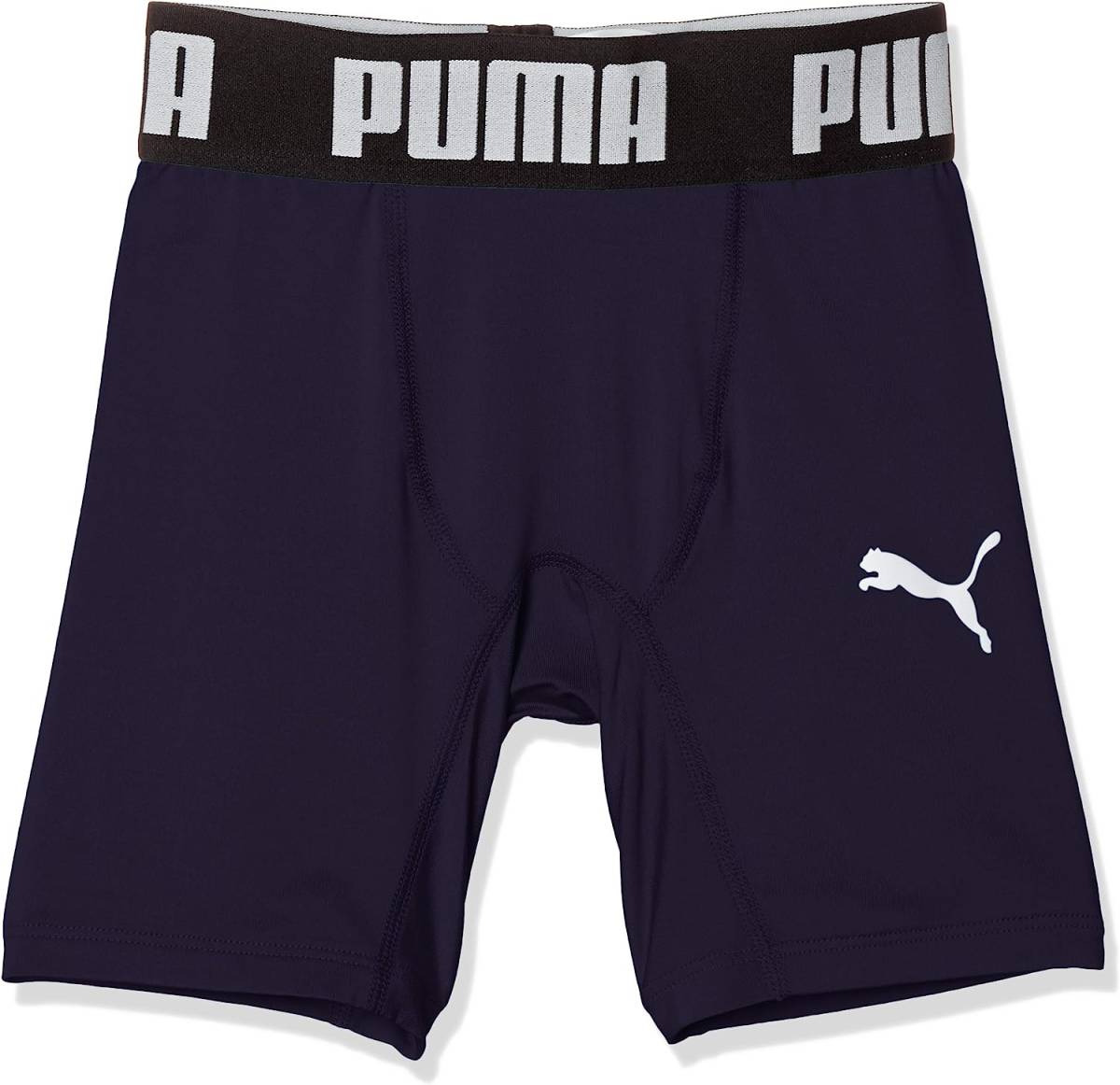 [KCM]Z-puma-512-130* выставленный товар *[PUMA/ Puma ] Junior Short трико внутренний леггинсы футбол 656334-06 темно-синий 130