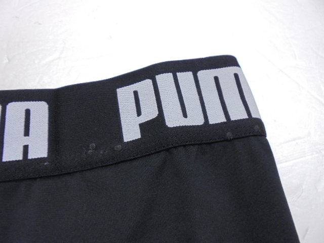 [KCM]Z-puma-503-130* выставленный товар *[PUMA/ Puma ] Junior Short трико внутренний леггинсы футбол 656334-03 черный 130