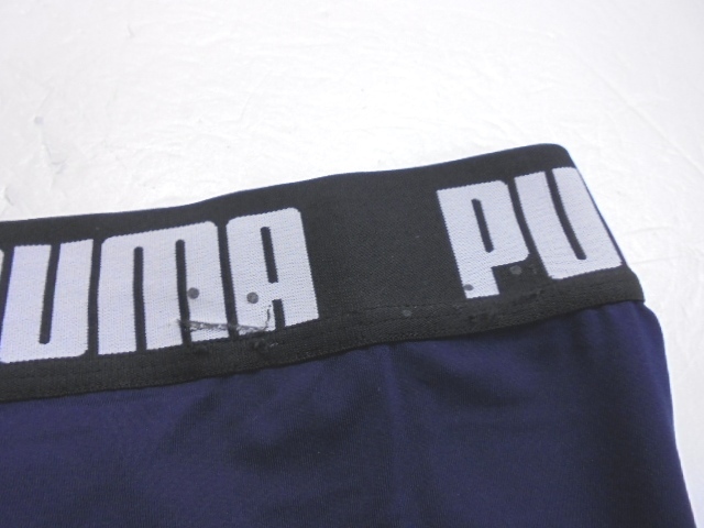 [KCM]Z-puma-513-140* выставленный товар *[PUMA/ Puma ] Junior Short трико внутренний леггинсы футбол 656334-06 темно-синий 140