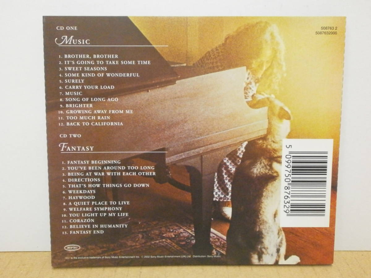 ★キャロル・キング Carole King / Music/Fantasy★2CD_画像2