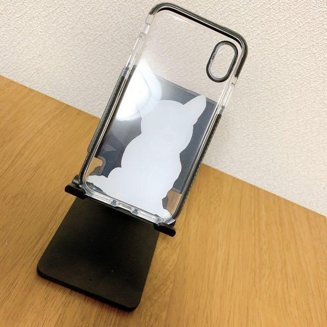 iPhone X/XSケース クリア 透明 コーギー_画像8