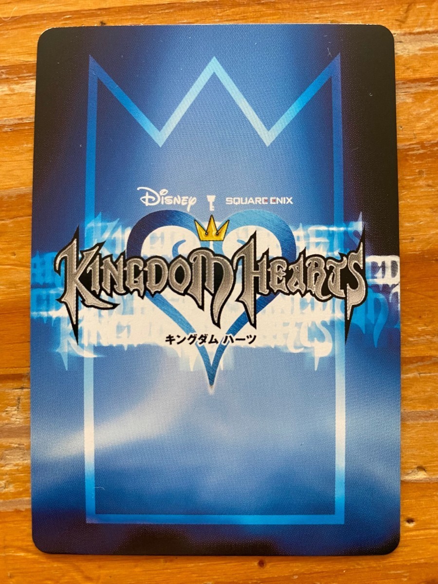  Kingdom Hearts e Alice не использовался коллекционная карточка 
