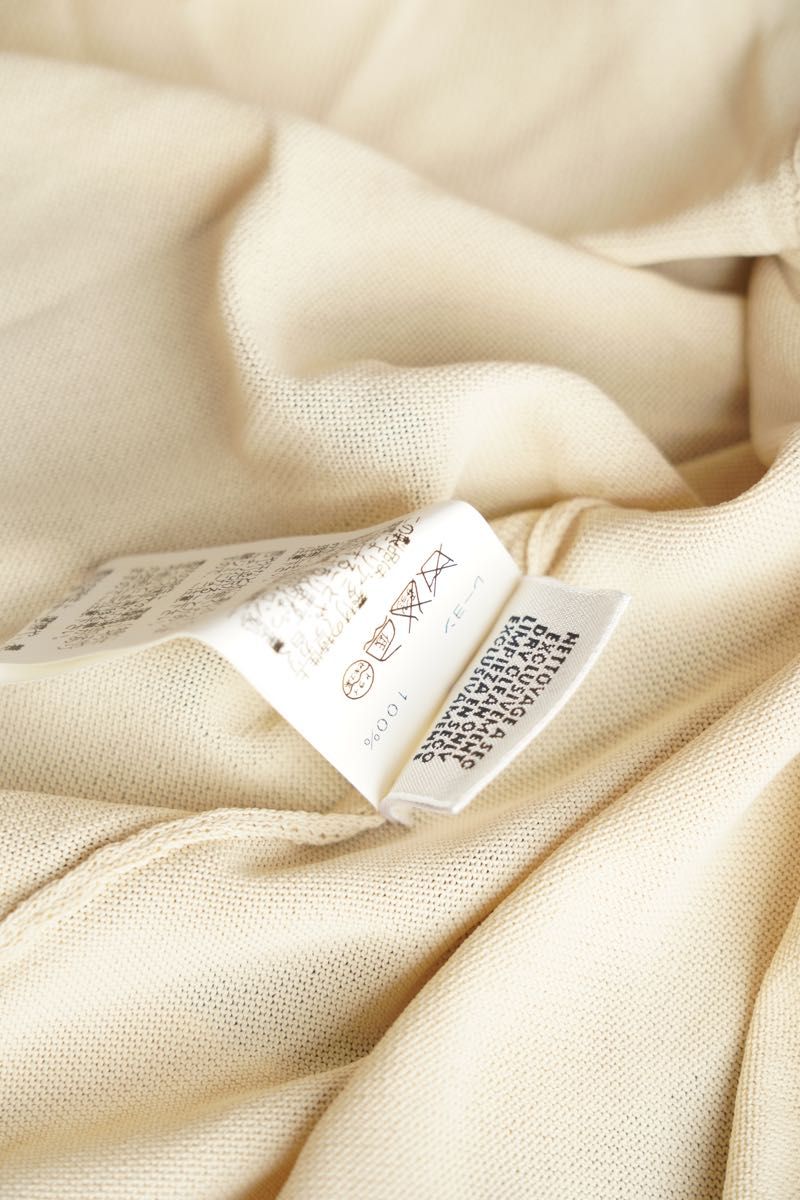新しい 20293円 HERMESカシュクールニット 未使用HERMESエルメス 腰巻