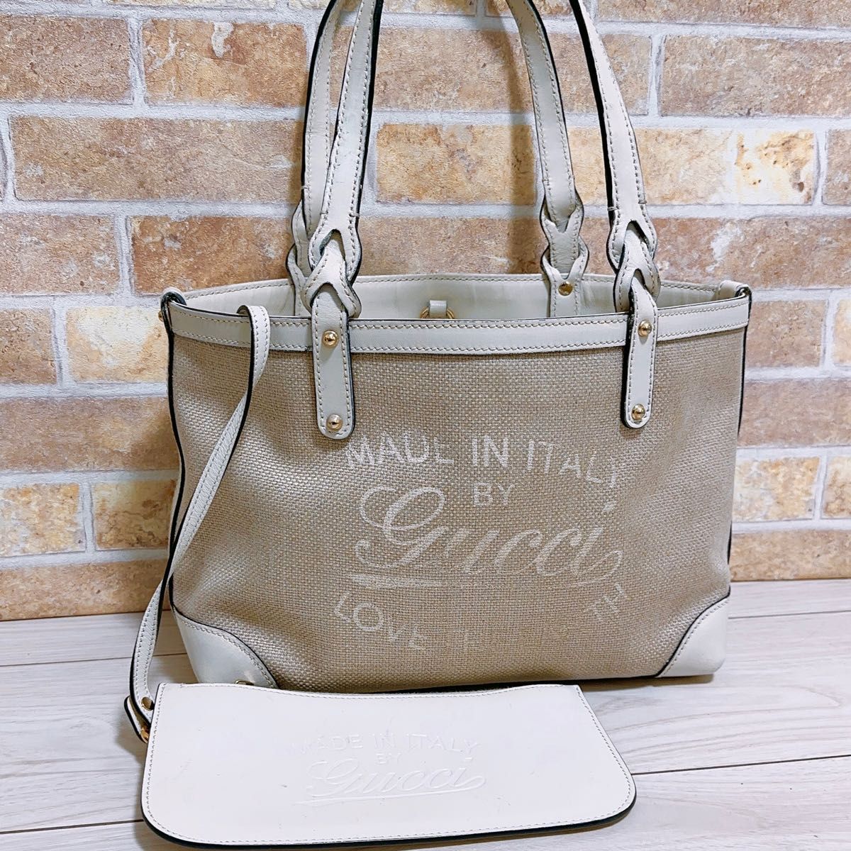 美品》GUCCI(グッチ) トートバッグ｜PayPayフリマ