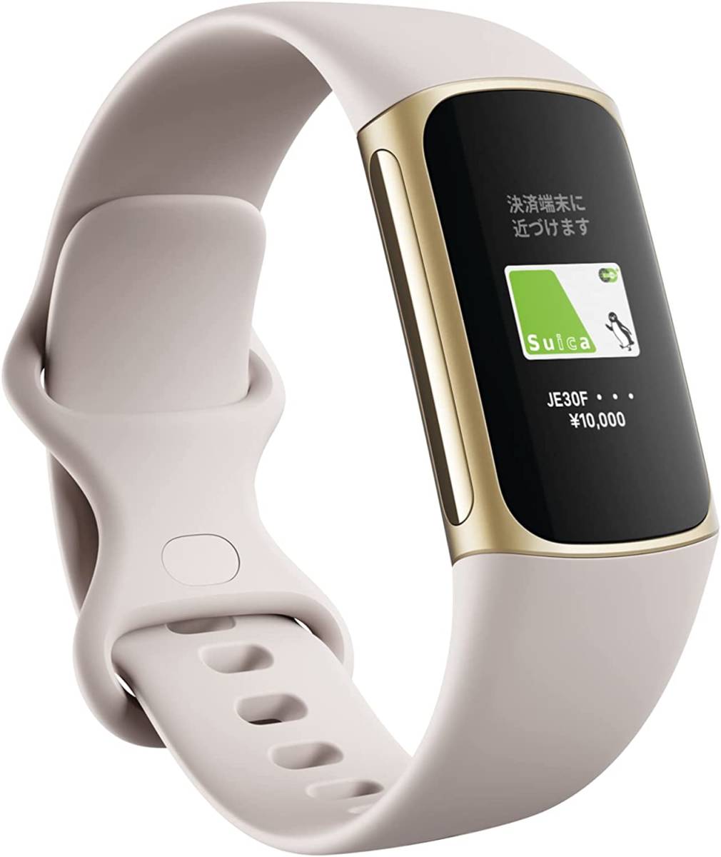 ☆B09CTC9L85【未開封新品】Fitbit Charge 5 トラッカールナホワイト