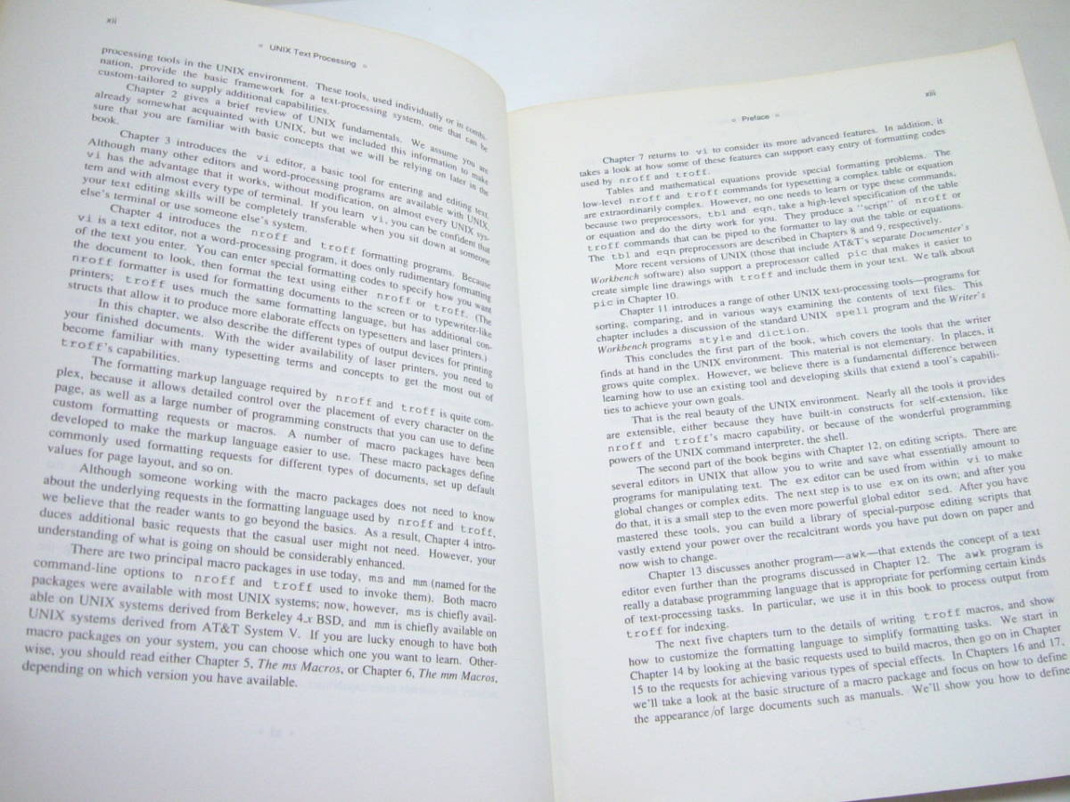 激レアUNIX TEXT PROCESSING HAYDEN BOOKS UNIX System Library Stephen G.Kochan Patrick H.Wood1989年 洋書 UNIX テキストプロセシング_画像5
