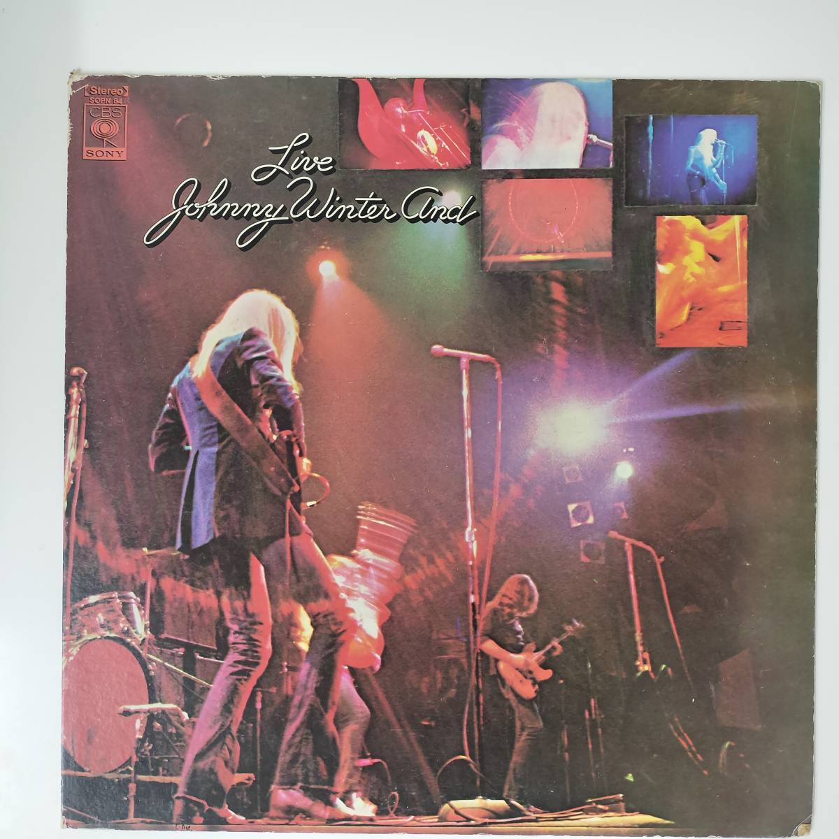 27460 JOHNNY WINTER AND/LIVE _画像1