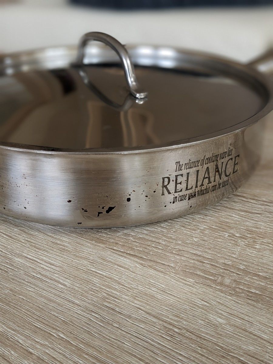 ☆お値下げ☆【RELIANCE】オールステンレス24cm IH対応 ☆お値下げ☆【RELIANCE】オールステンレス24cm IH対応