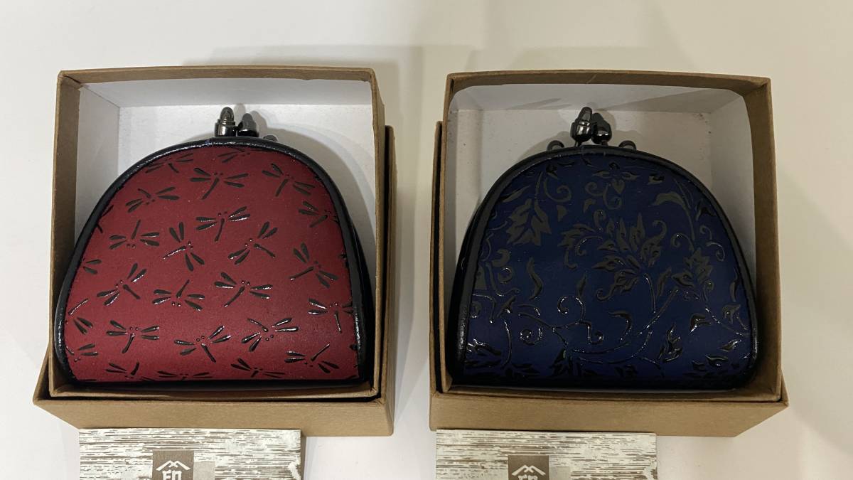 人気商品】 印伝財布 小銭入れ がま口財布 新品未使用 nmef.com