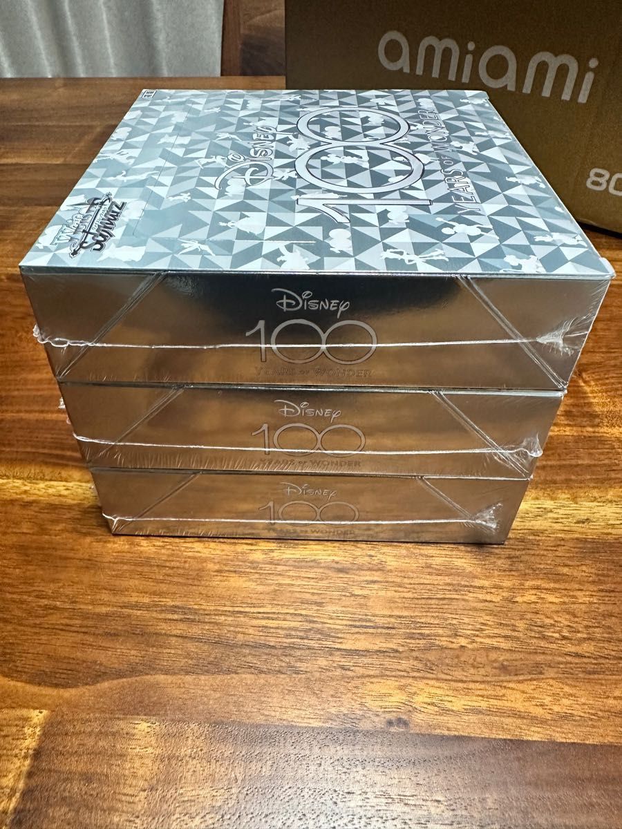 ヴァイスシュバルツ Disney 100 ディズニー シュリンク 付 未開封3BOX