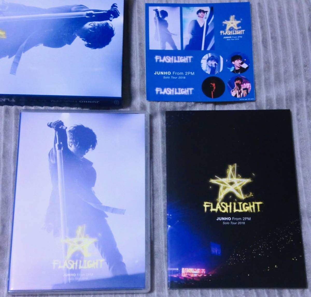◆【Blu-ray+DVD】 JUNHO (From 2PM) Solo Tour 2018 ''FLASHLIGHT'' 完全生産限定盤 ジュノ/ブルーレイ_画像3