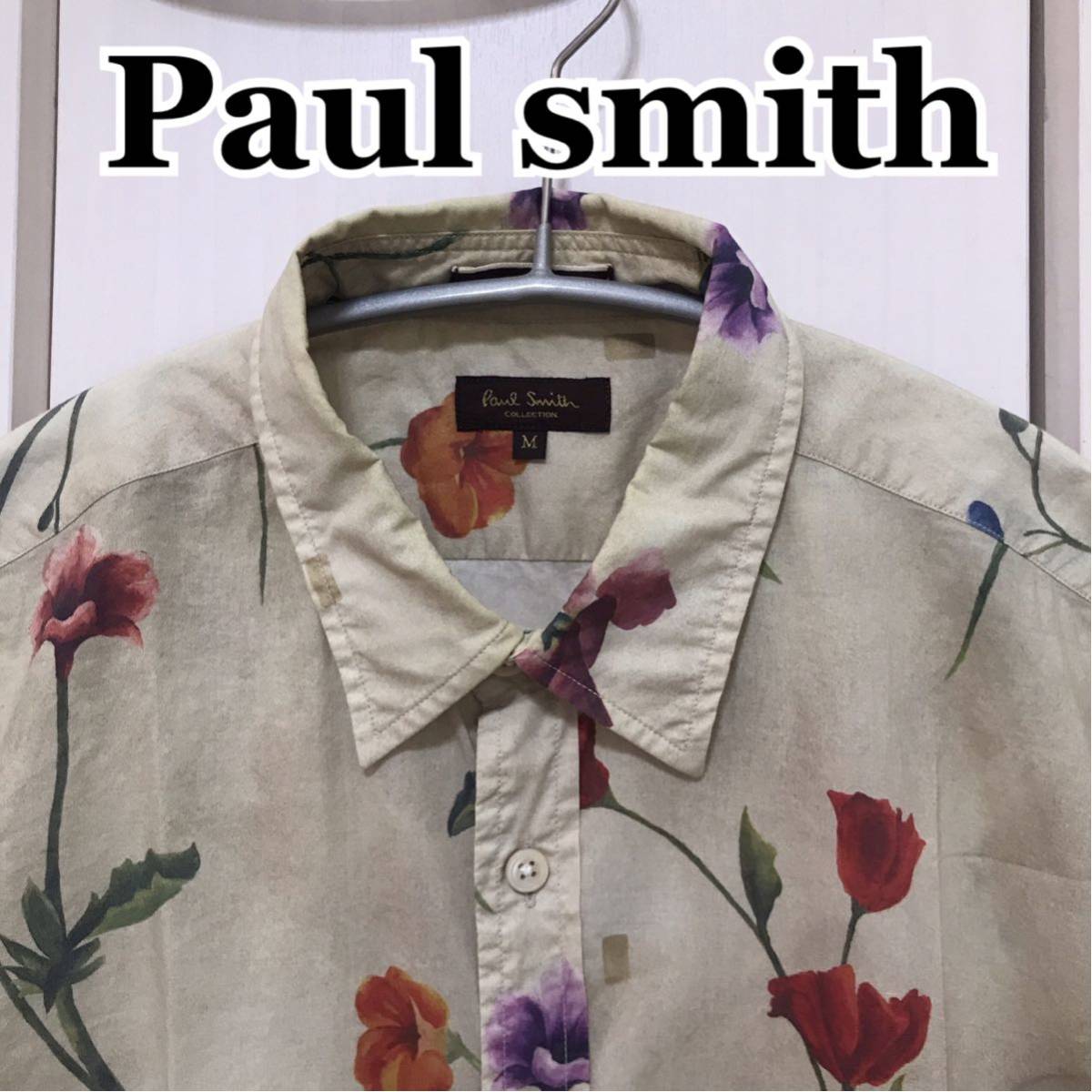 上品なスタイル Paul smith ベージュ 定価¥20,900 リバティ フラワー