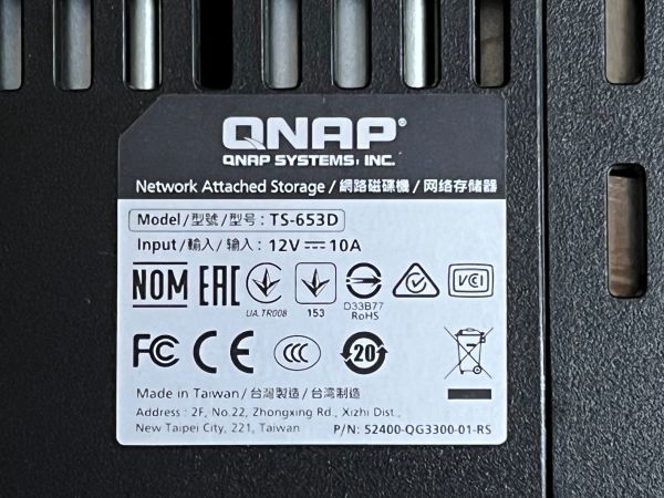 QNAP TS-653D NAS 6ベイ 1円スタート | www.namakafloat.com