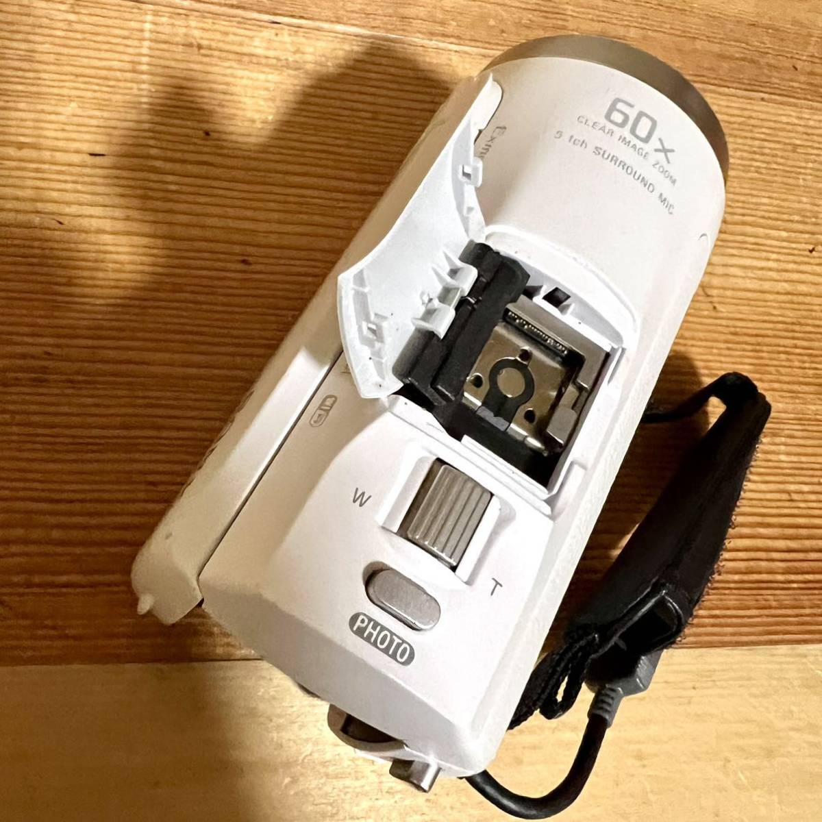 kc58★ SONY ハンディカム ビデオカメラ ソニー HDR-CX680 ホワイト_画像8