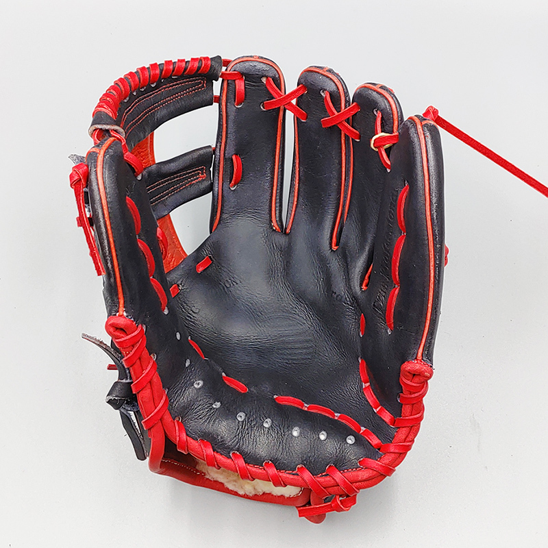 【デザインリメイク済み】 スラッガー 軟式グローブ / 内野手用 型付け済み (slugger グラブ)[KA279]_画像7