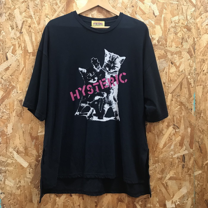 HYSTERIC DIZZY ＆ MILKY Tシャツ メンズ ブラック サイズF [jgg]