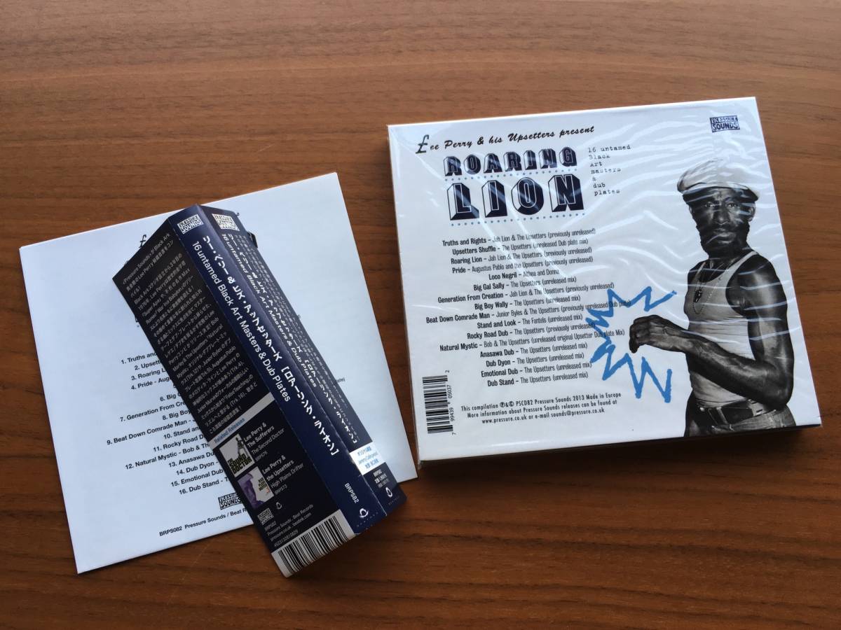 新品同様 国内版 Lee Perry & His Upsetters ROARING LION CD 帯付 スリップケース シュリンク付 / Roots Reggae, Dub_画像2