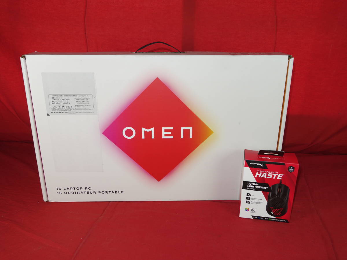 HP OMEN by HP Gaming Laptop (16-k0058TX) 【Core i5-12500H