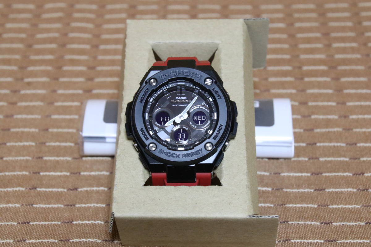 ☆CASIO G-SHOCK G-STEEL GST-W300G-1A4JF（新品未使用？美品