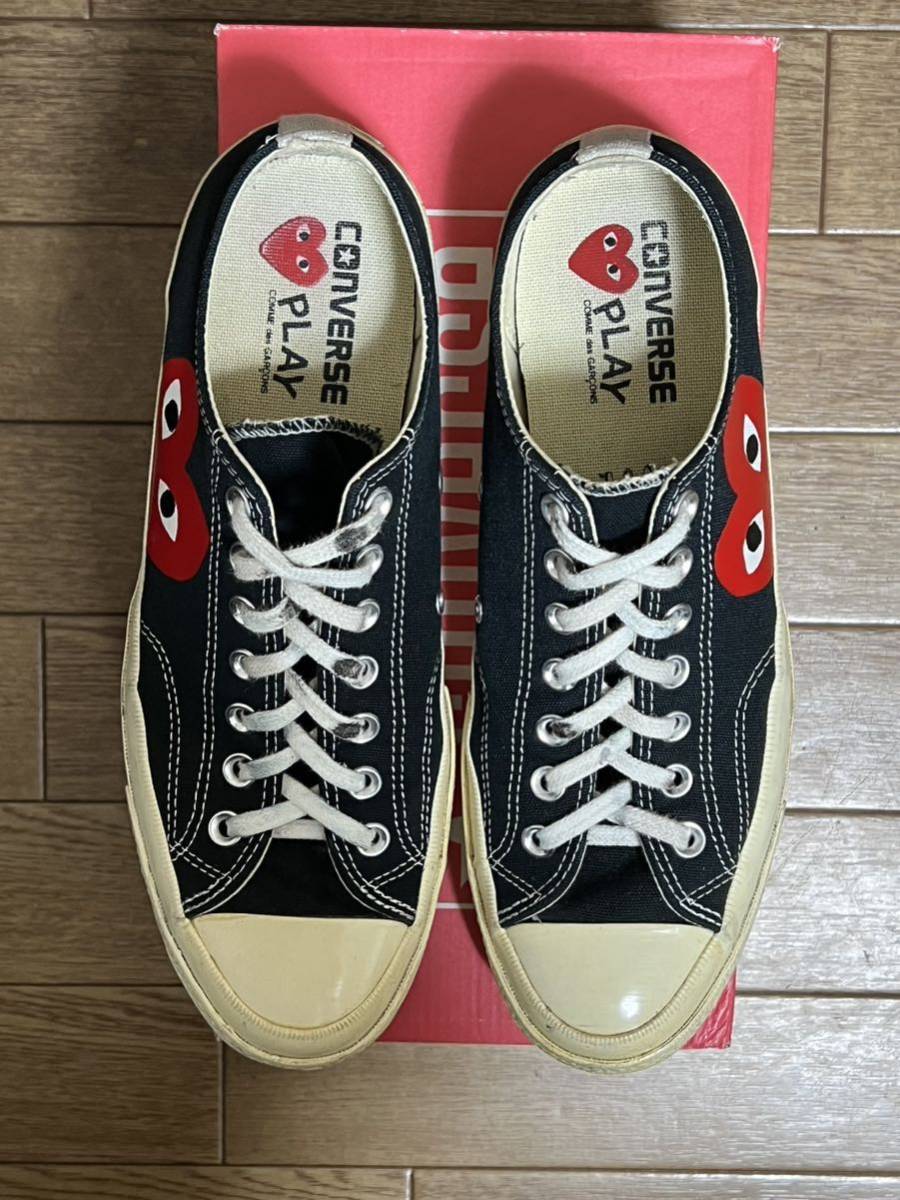 プレイ コム デ ギャルソン コンバース オールスター CTAS 70 OX US9 27.5cm Play Comme des Garcons  Converse All Star Ct70 Ox 150206C