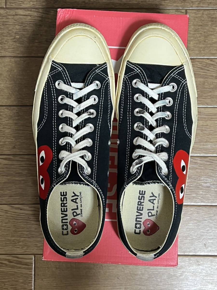 プレイ コム デ ギャルソン コンバース オールスター CTAS 70 OX US9 27.5cm Play Comme des Garcons Converse All Star Ct70 Ox 150206C