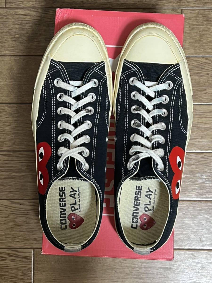 プレイ コム デ ギャルソン コンバース オールスター CTAS 70 OX US9 27.5cm Play Comme des Garcons  Converse All Star Ct70 Ox 150206C