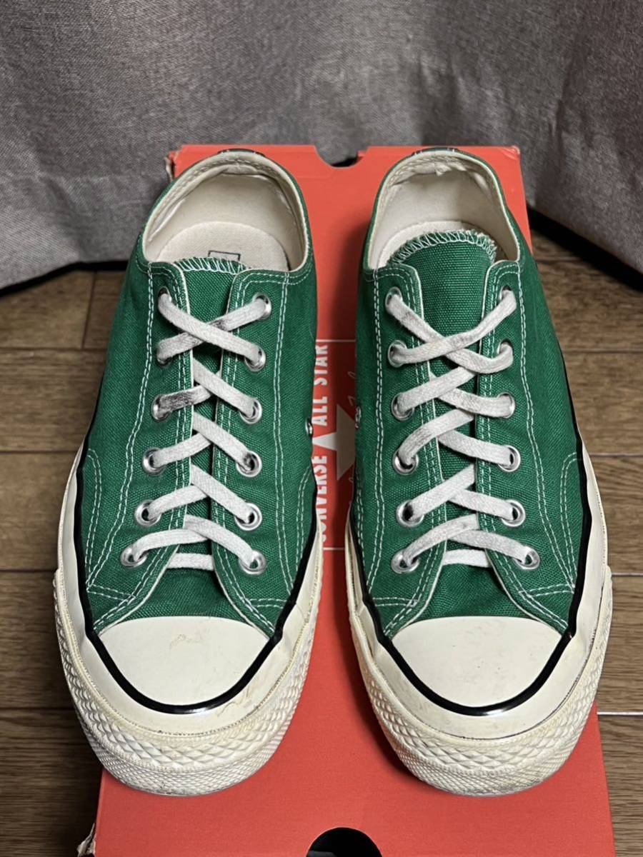 コンバース オールスター チャック テイラー CT AS 70 OX US7.5 26cm '17 Converse All Star Chuck  Taylor Ct70 Ox Amazon Green 144756C