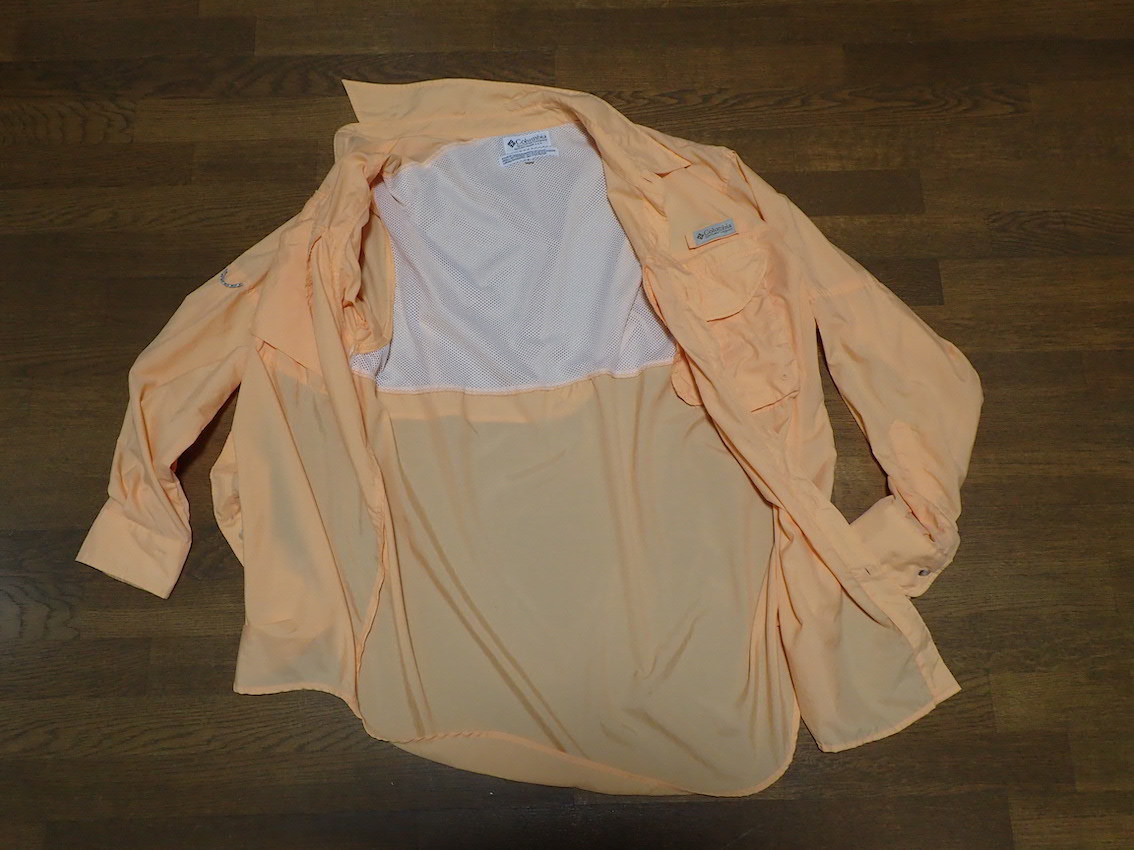 古着 中古 ビンテージ品 コロンビア PFG バハマシャツ 90年代の物の画像7