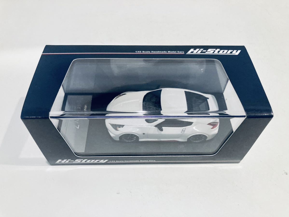 【送料無料】1/43 ハイストーリー 日産 フェアレディ Z 370Z NISMO 2015 (Z34) ブリリアントホワイトパール_画像3