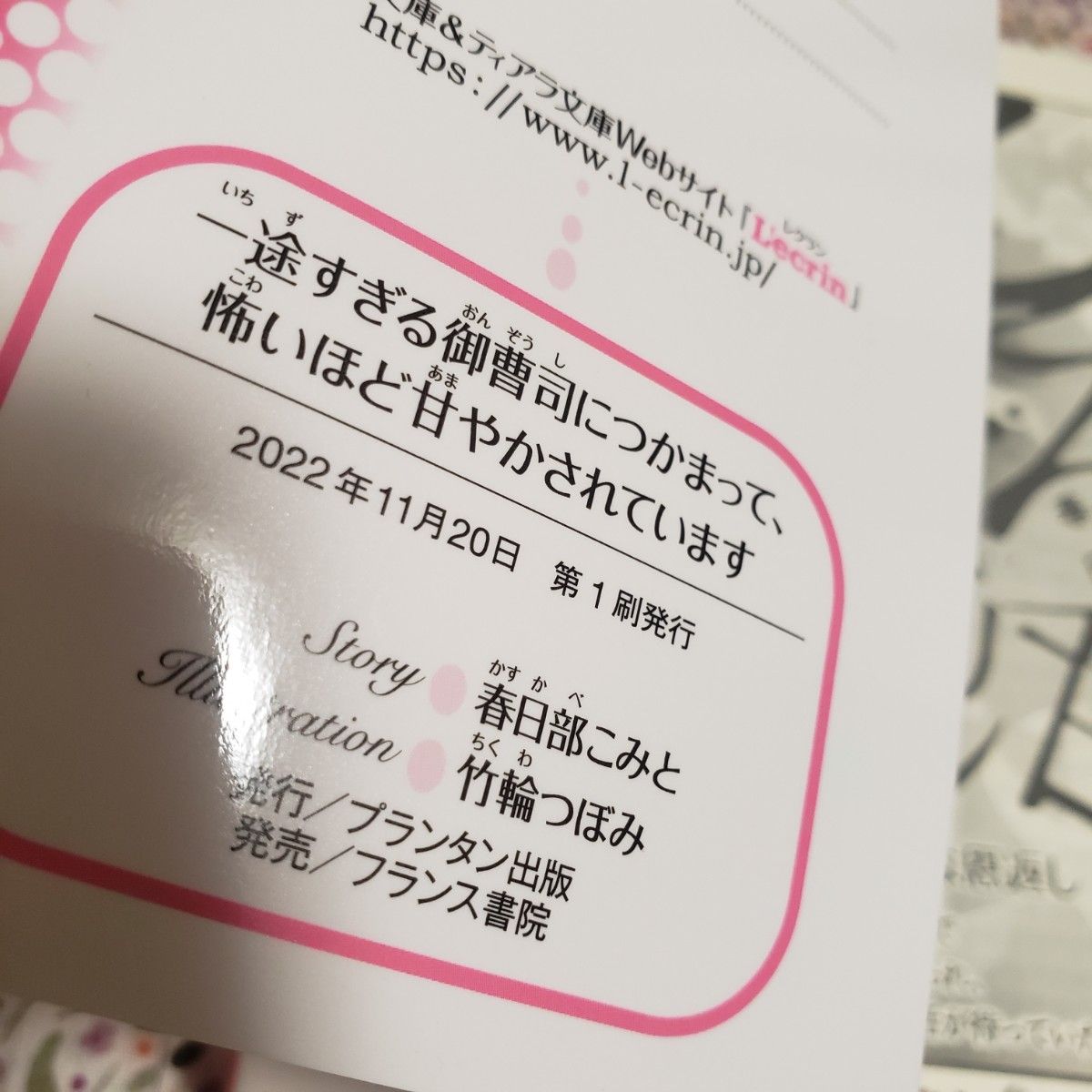 一途すぎる御曹司につかまって、怖いほど甘やかされています （オパール文庫） 春日部こみと／著