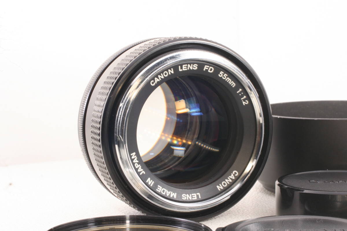 整備済】Canon FD 55mm f1.2 レア品*O* 単焦点レンズ オールドレンズ-