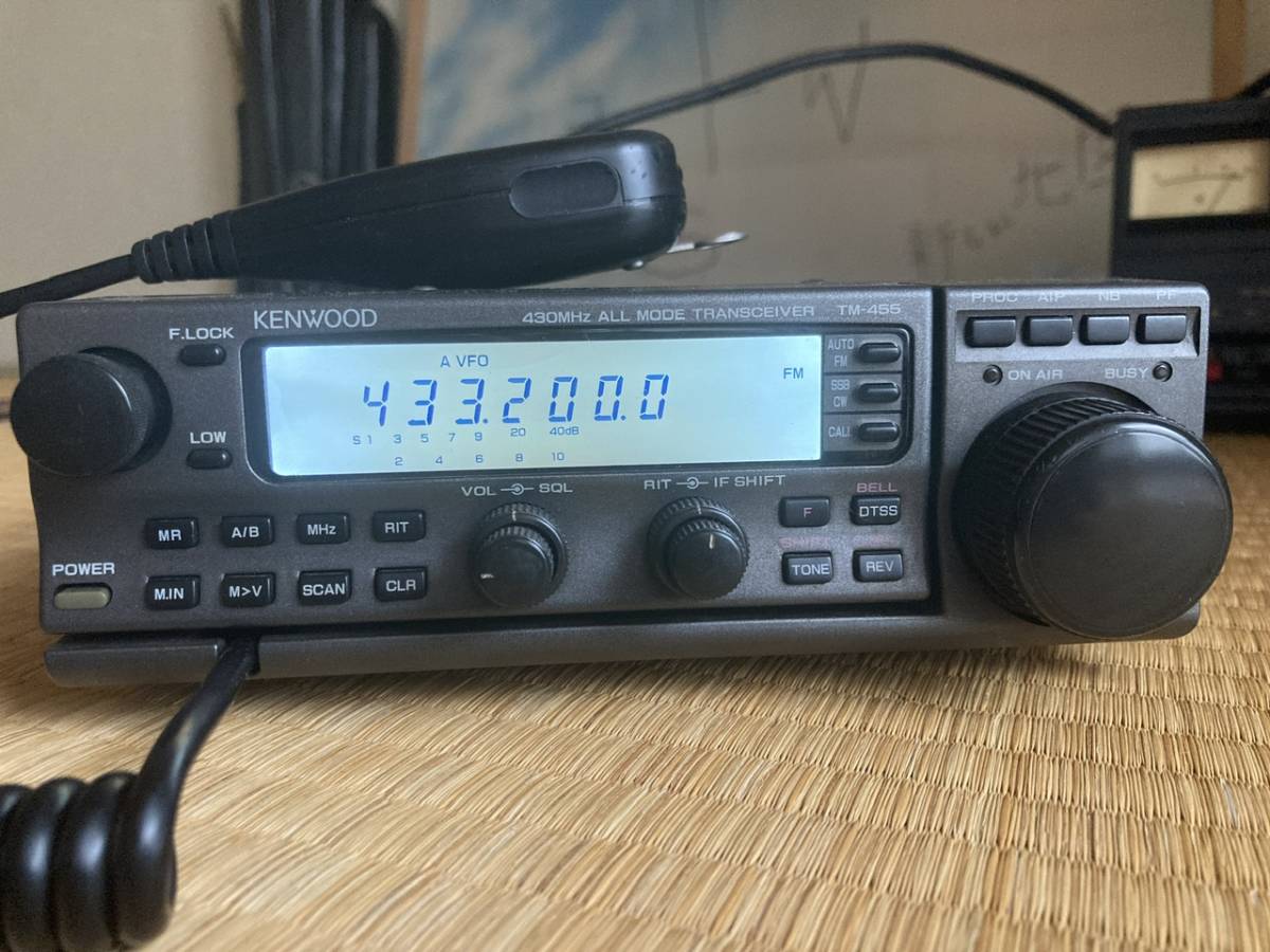 KENWOOD TM-455S 430Mhz オールモード ハイパワー | clinicaversalles