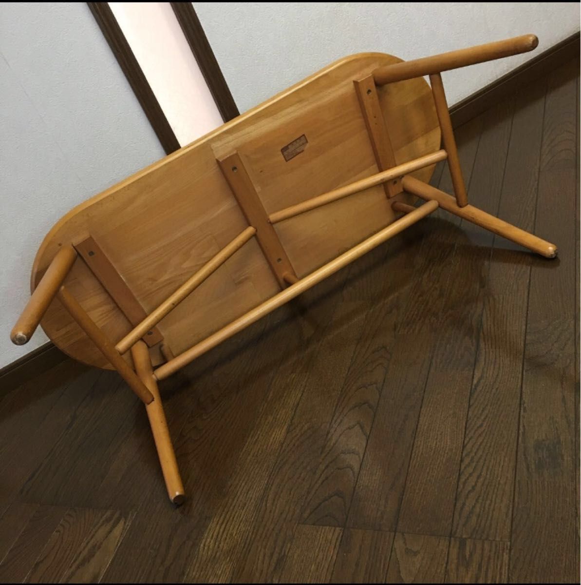 希少 ヴィンテージ オールド コイズミ ウッドベンチ 木製 椅子 チェア