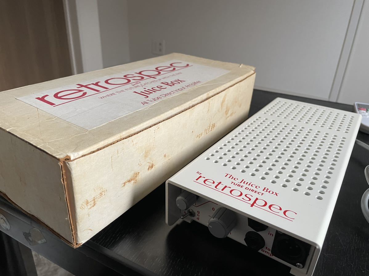 レア Retrospec The Squeeze Box Tube DI(DI（ダイレクトボックス