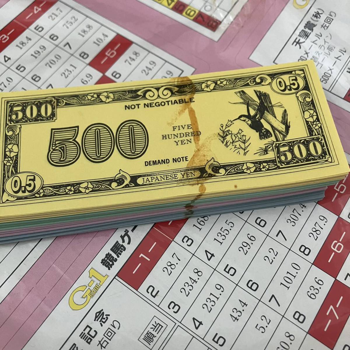 TAKARA G-1 競馬ゲーム タカラ grade-1 おもちゃ ホビー ダービー 馬